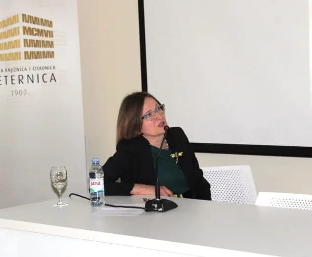 DANI MATICE HRVATSKE U POŽEGI Novinarka Nada Prkačin održala predavanje „Pleternica 1941.-1945.-dokumenti“