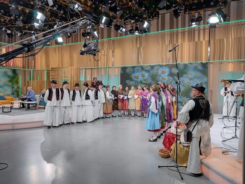 Jakšički HKUD ʼSlavonijaʼ gostovao u emisiji HRT-a Dobro jutro Hrvatska