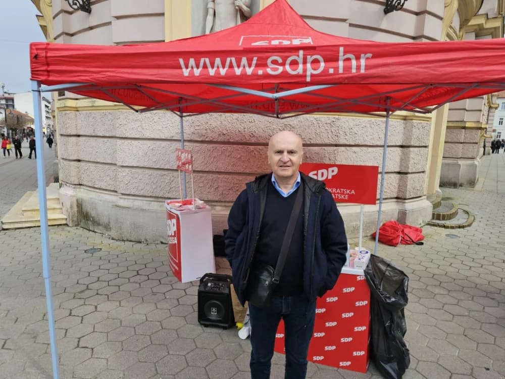 Požeško-slavonski SDP-ovci uz Freda Matića već u predizbornoj kampanji: „Uvjeren sam da ćemo uspjeti maknuti sadašnju l……u ekipu“