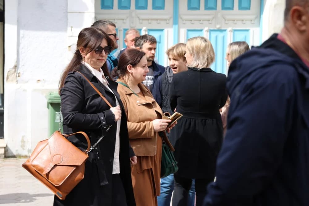 (FOTOFALERIJA) Podjela posnih obroka građanima uz Uskršnji sajam u požeškoj