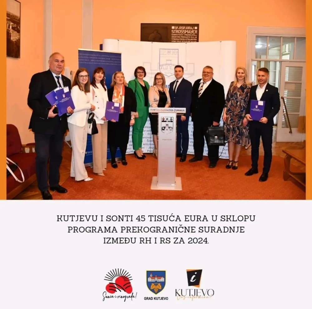 Gradu Kutjevu dodijeljena bespovratna financijska sredstva kroz prekogranični program ʼVjersko-kulturna obnovaʼ