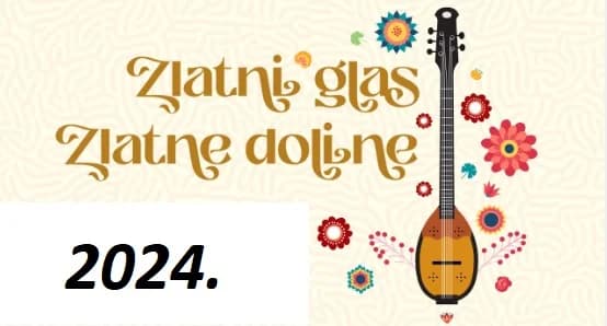 Raspisan natječaj za pjesme Zlatnog glasa Zlatne doline 2024.