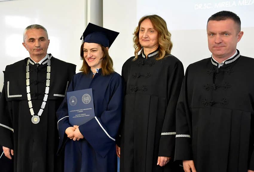(FOTOGALERIJA) Promovirana prva generacija studenata Fakulteta turizma i ruralnog razvoja u Požegi
