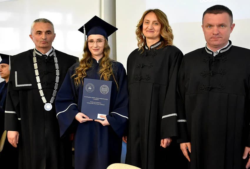 (FOTOGALERIJA) Promovirana prva generacija studenata Fakulteta turizma i ruralnog razvoja u Požegi