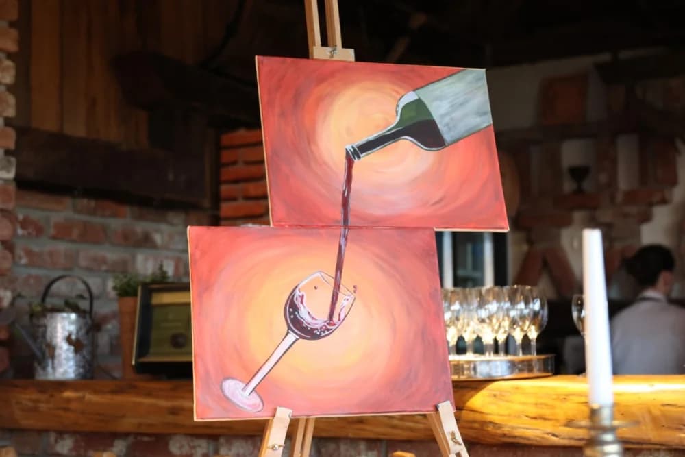 (FOTO) Tko je u Zlatnom Lugu na Wine&Paintu stvorio „remek djelo“ i pokazao svoja slikarska umijeća!?