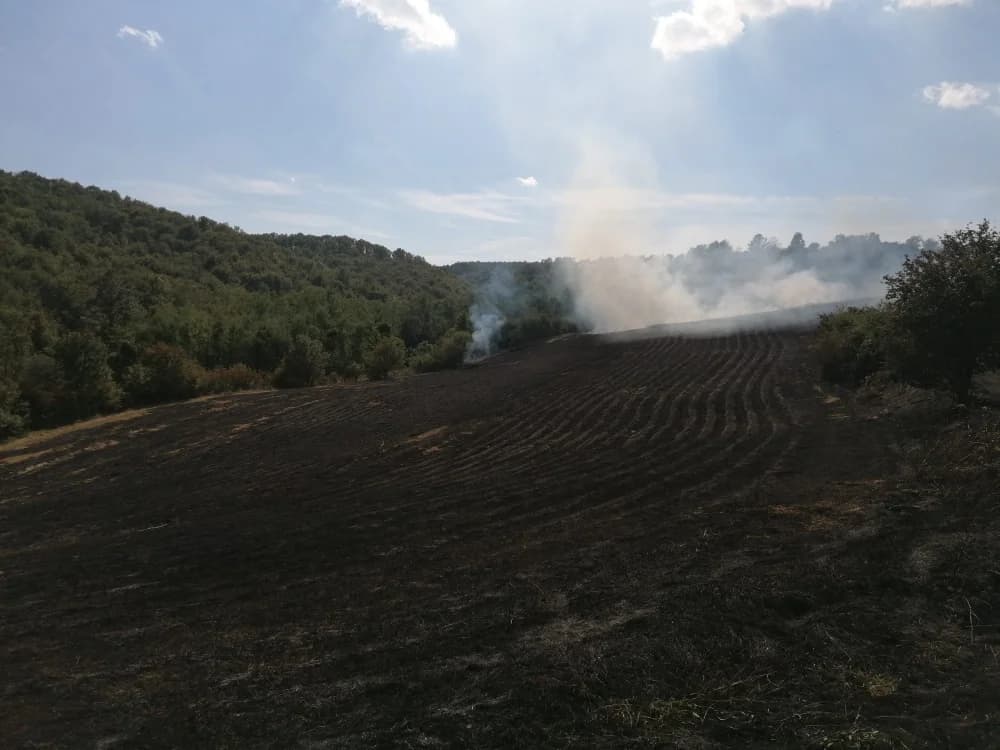 Požar kod Komušine