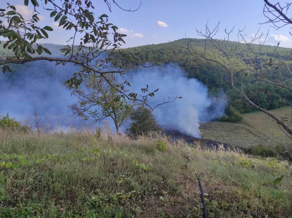 Požar kod Komušine