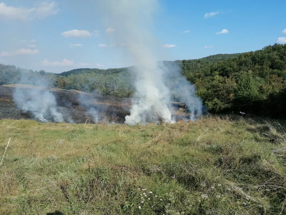 Požar kod Komušine