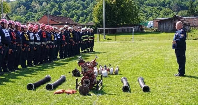 UZ BLAGDAN SV. FLORIJANA U Ruševu održano općinsko vatrogasno natjecanje