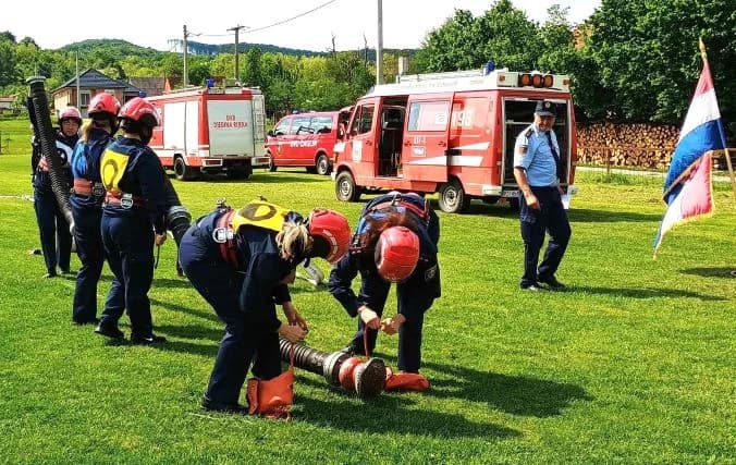 UZ BLAGDAN SV. FLORIJANA U Ruševu održano općinsko vatrogasno natjecanje