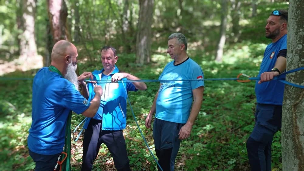 Vježba orijentacije i vođenja slavonskih planinarskih vodiča
