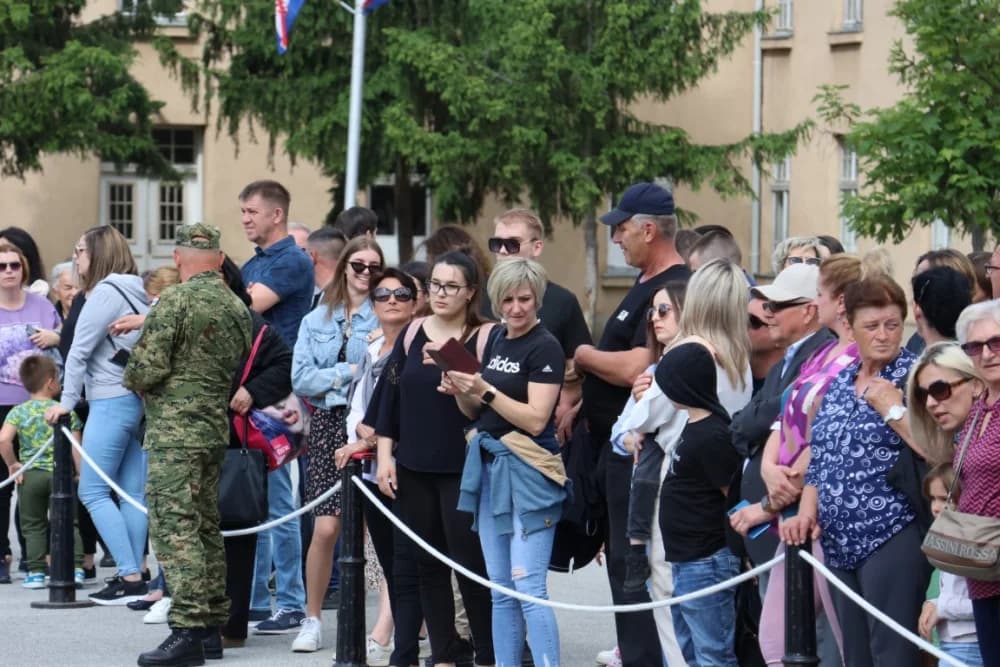 (FOTO) Na vjernost Domovini u Požegi ponosno prisegnulo 102 ročnica i ročnika Hrvatske vojske