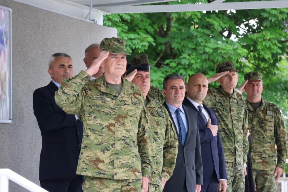 (FOTO) Na vjernost Domovini u Požegi ponosno prisegnulo 102 ročnica i ročnika Hrvatske vojske