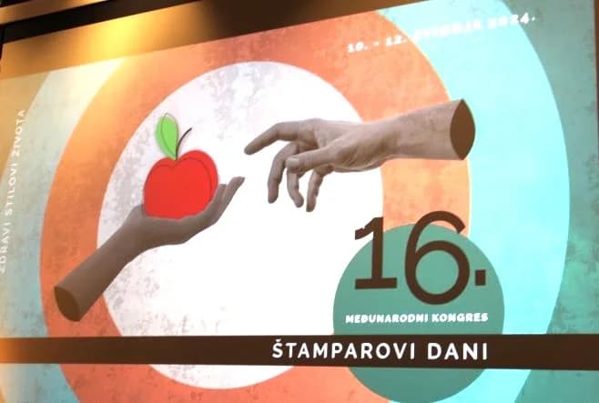 MEĐUNARODNI KONGRES 16. ŠTAMPAROVI DANI: Glavna tema promocija zdravlja i zdravih stilova života
