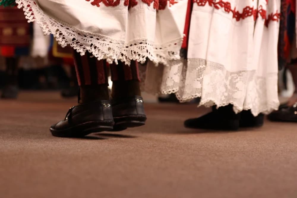 (FOTO-VIDEO) Pjesme, kola i običaji izvelo pet kulturno-umjetničkih društava iz dvije slavonske županije