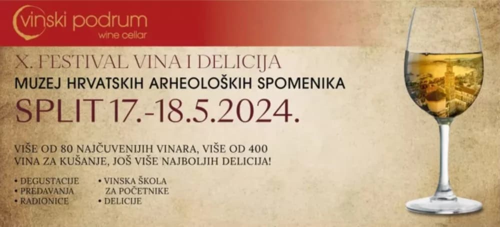 EMINENTAN SKUP: Vinarija Kutjevo jedina iz Slavonije među vinskom elitom sudjeluje na Festivalu Vinski podrum u Splitu