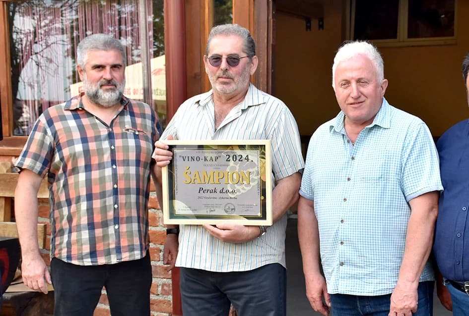 Graševina ledeno vino obitelji Perak šampion