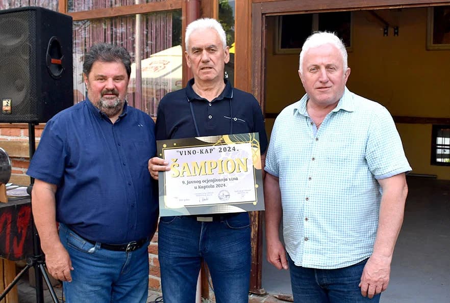 Graševina ledeno vino obitelji Perak šampion