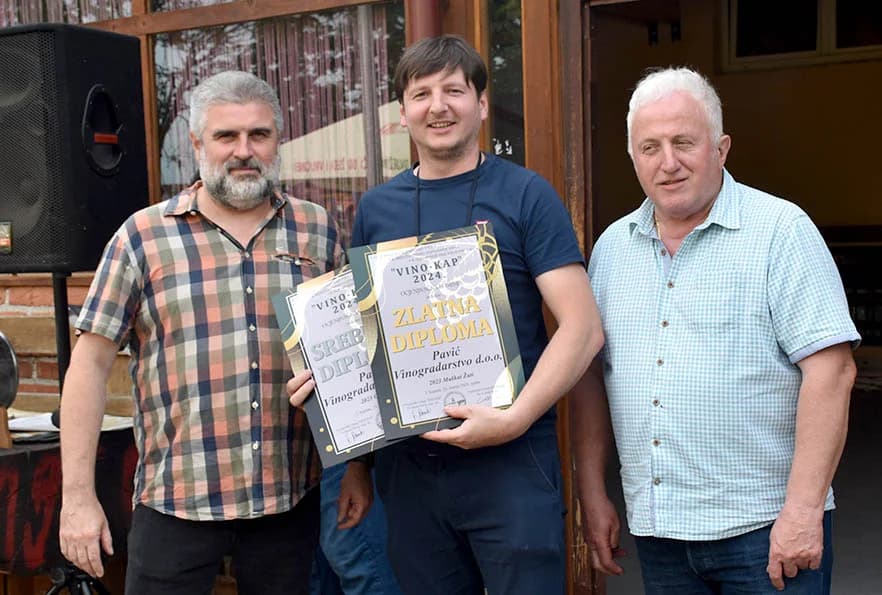 Graševina ledeno vino obitelji Perak šampion