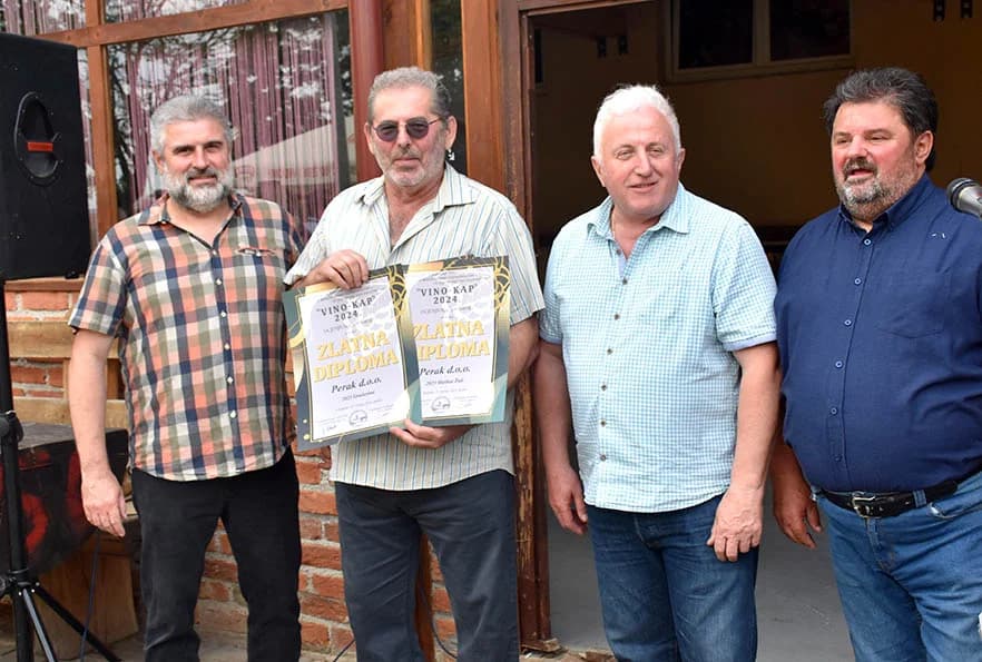 Graševina ledeno vino obitelji Perak šampion