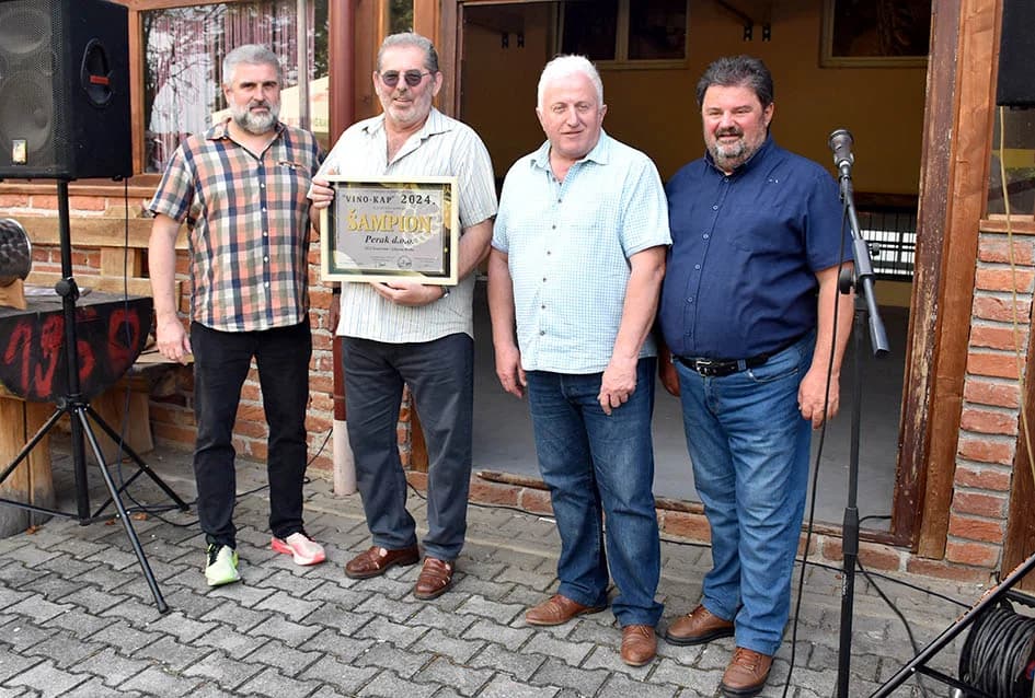 Graševina ledeno vino obitelji Perak šampion