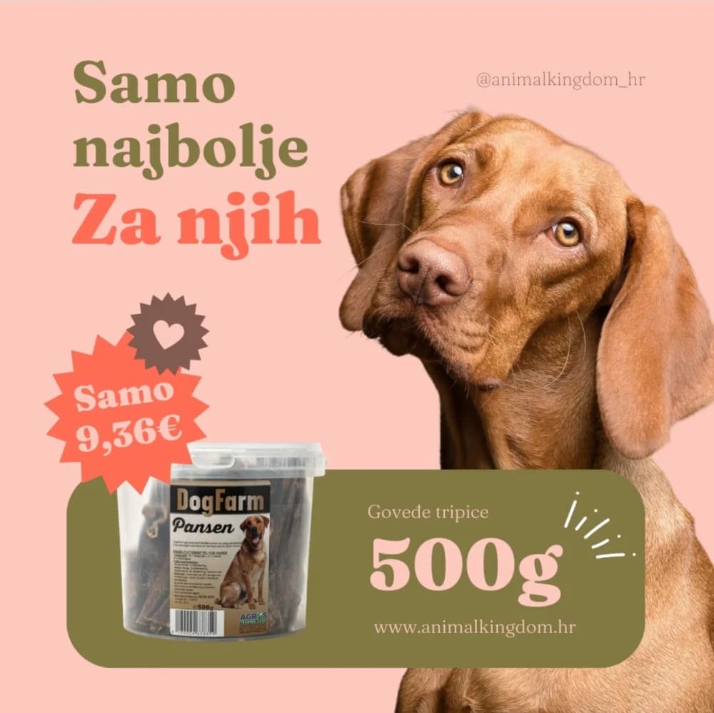 Tajne za zdrave i vesele ljubimce: nagradite ih Animal Kingdom 100% prirodnim slasticama koje će ih oduševiti!