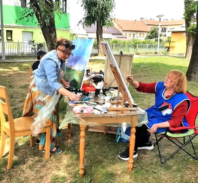 (FOTOGALERIJA) Na likovnoj koloniji u Požegi sudjelovalo 25 slikara