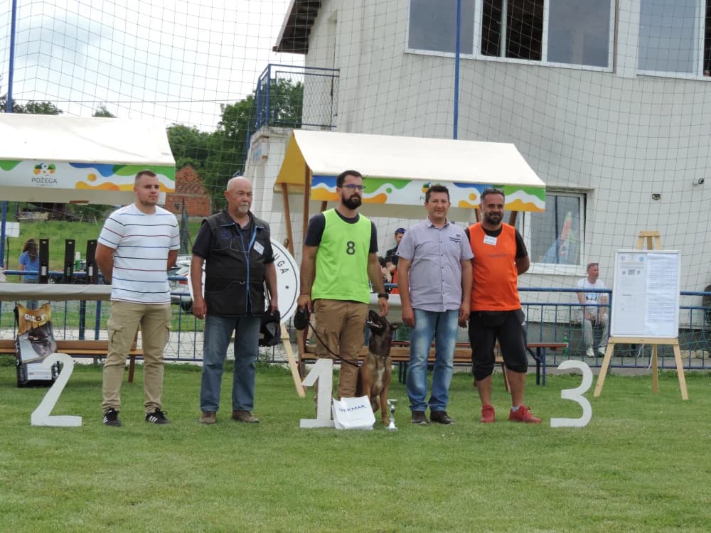 Njemačka ovčarka Kutjevčanke Sandre Križanović osvojila prvo mjesto u svojoj kategoriji