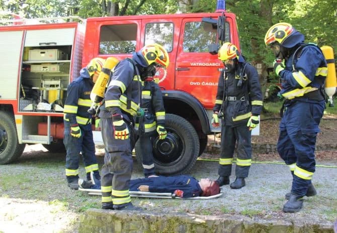 (FOTO) Združena pokazna vježba održana pored Sovskog jezera