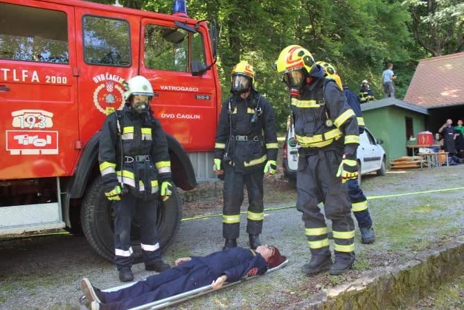 (FOTO) Združena pokazna vježba održana pored Sovskog jezera
