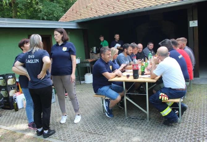 (FOTO) Združena pokazna vježba održana pored Sovskog jezera