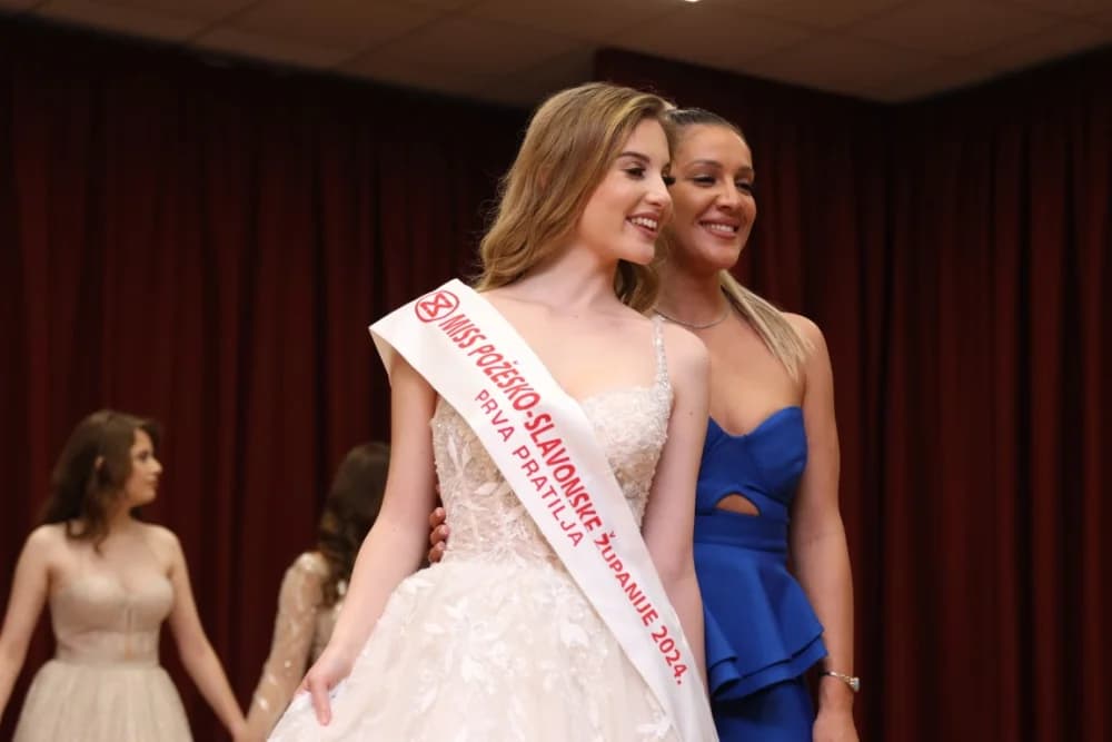 Za Miss Požeško-slavonske županije izabrana Ivana Krajina, za prvu pratilju Dora Dračić