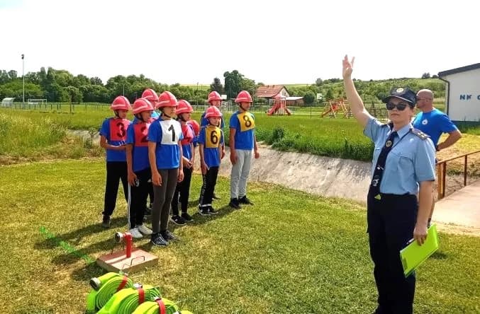 VATROGASNI CENTAR ČAGLIN: Održano izlučno općinsko natjecanje za pomladak i mladež
