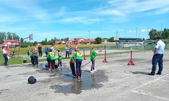 VATROGASNI CENTAR ČAGLIN: Održano izlučno općinsko natjecanje za pomladak i mladež