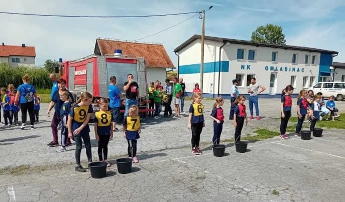 VATROGASNI CENTAR ČAGLIN: Održano izlučno općinsko natjecanje za pomladak i mladež