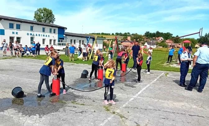 VATROGASNI CENTAR ČAGLIN: Održano izlučno općinsko natjecanje za pomladak i mladež