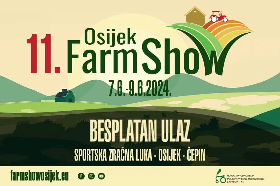 SLIJEDI ZANIMLJIVO DOGAĐANJE: Požežani ovog vikenda organiziraju sajam poljoprivredne mehanizacije u Osijeku