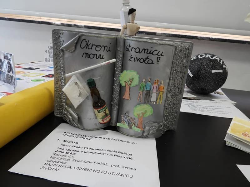 11. NATJEČAJ „KREATIVNI I NEOVISI“ Riječju, slikom, instalacijom, filmom – protiv ovisnosti