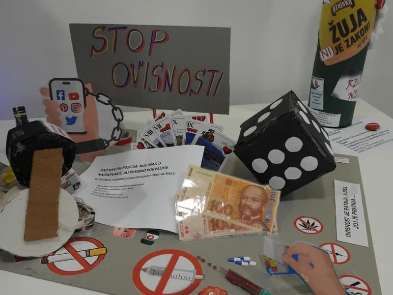 11. NATJEČAJ „KREATIVNI I NEOVISI“ Riječju, slikom, instalacijom, filmom – protiv ovisnosti