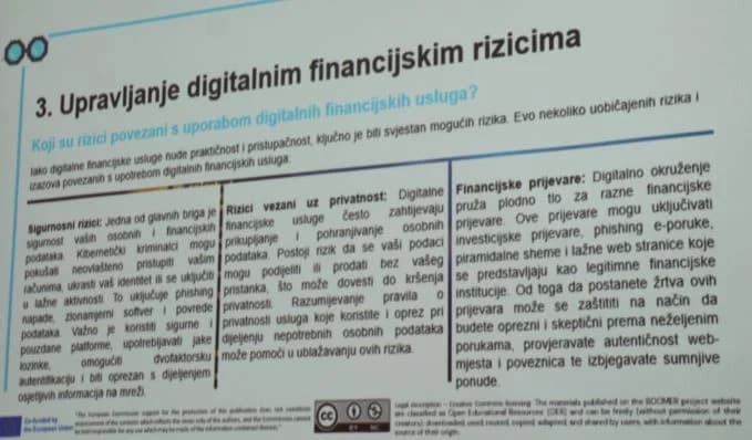 Održana edukativna radionica u Jakšiću o digitalnoj financijskoj pismenosti