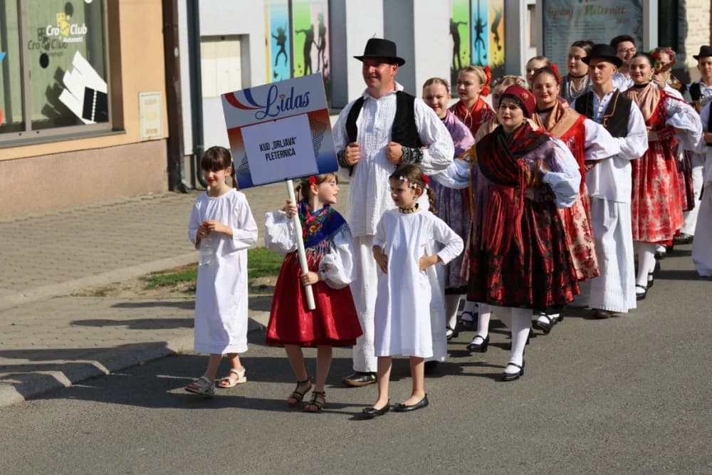 Jahačice, okićene konjske zaprege i članovi kulturno-umjetničkih društava krasili ulice grada Pleternice