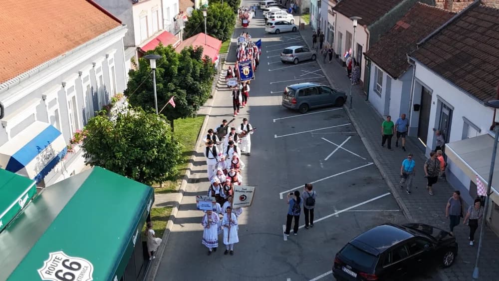 Jahačice, okićene konjske zaprege i članovi kulturno-umjetničkih društava krasili ulice grada Pleternice
