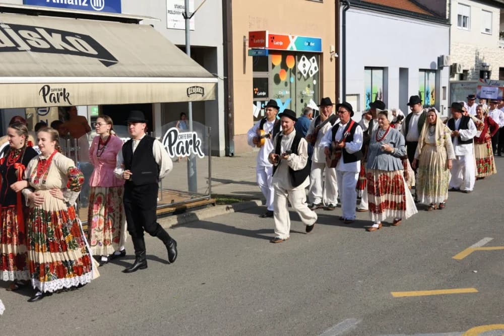 Jahačice, okićene konjske zaprege i članovi kulturno-umjetničkih društava krasili ulice grada Pleternice