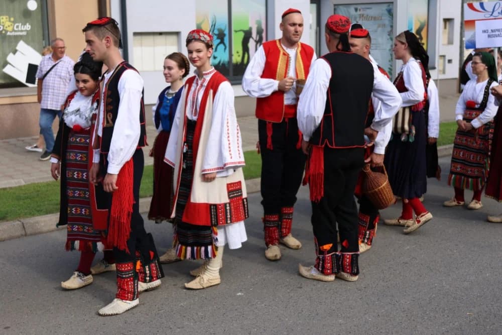 Jahačice, okićene konjske zaprege i članovi kulturno-umjetničkih društava krasili ulice grada Pleternice