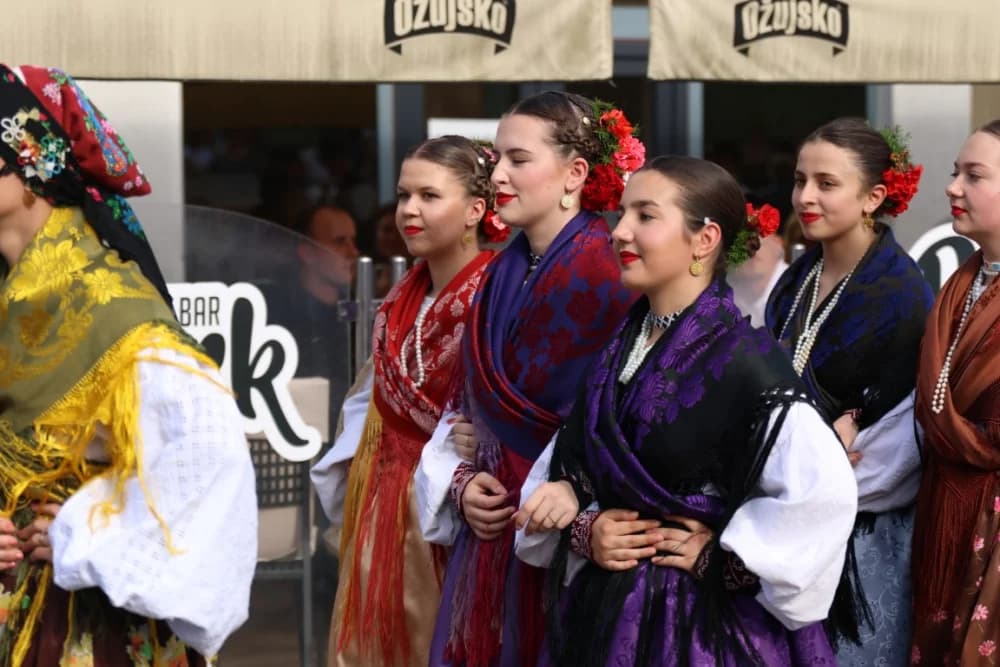 Jahačice, okićene konjske zaprege i članovi kulturno-umjetničkih društava krasili ulice grada Pleternice
