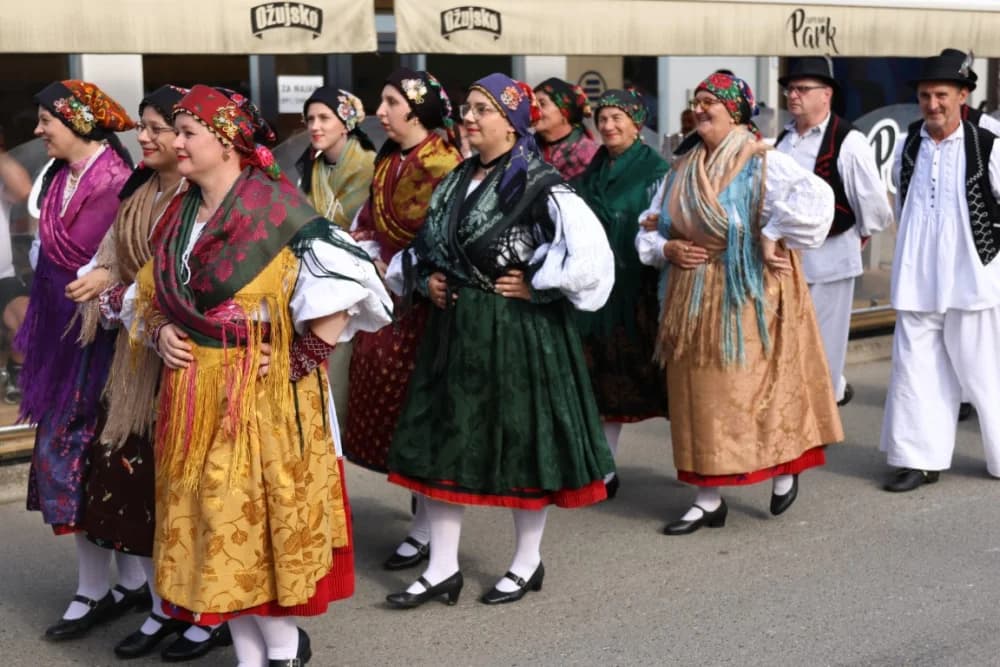 Jahačice, okićene konjske zaprege i članovi kulturno-umjetničkih društava krasili ulice grada Pleternice