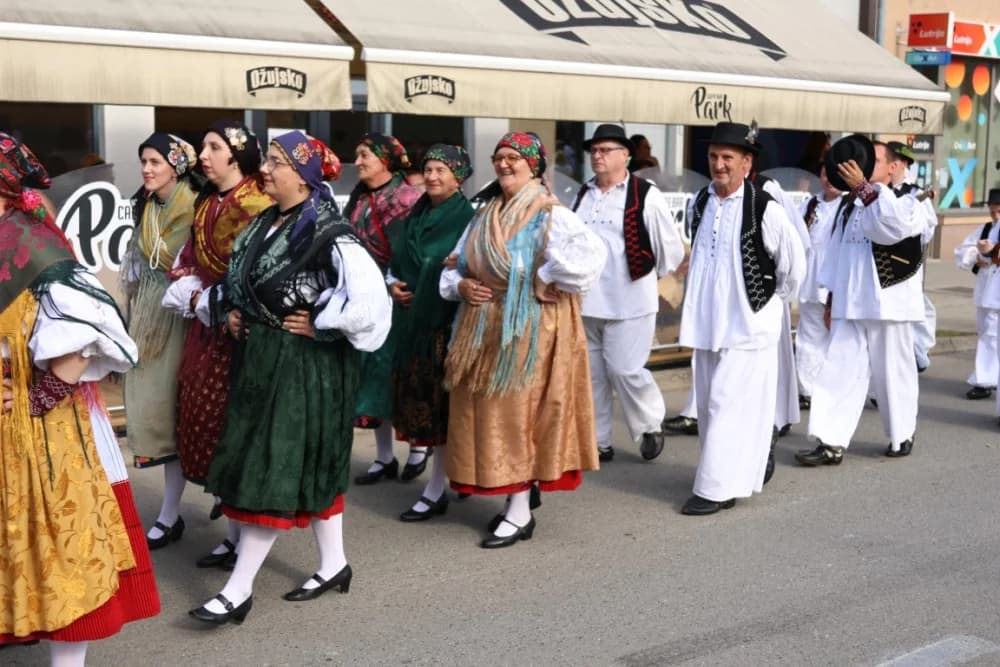 Jahačice, okićene konjske zaprege i članovi kulturno-umjetničkih društava krasili ulice grada Pleternice