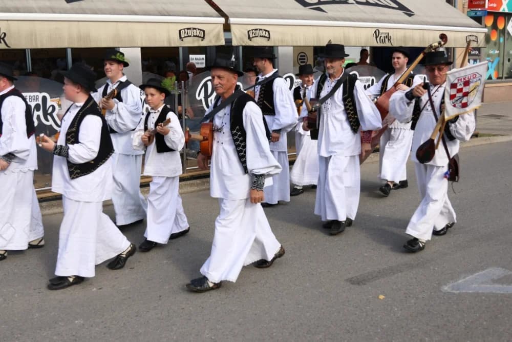 Jahačice, okićene konjske zaprege i članovi kulturno-umjetničkih društava krasili ulice grada Pleternice
