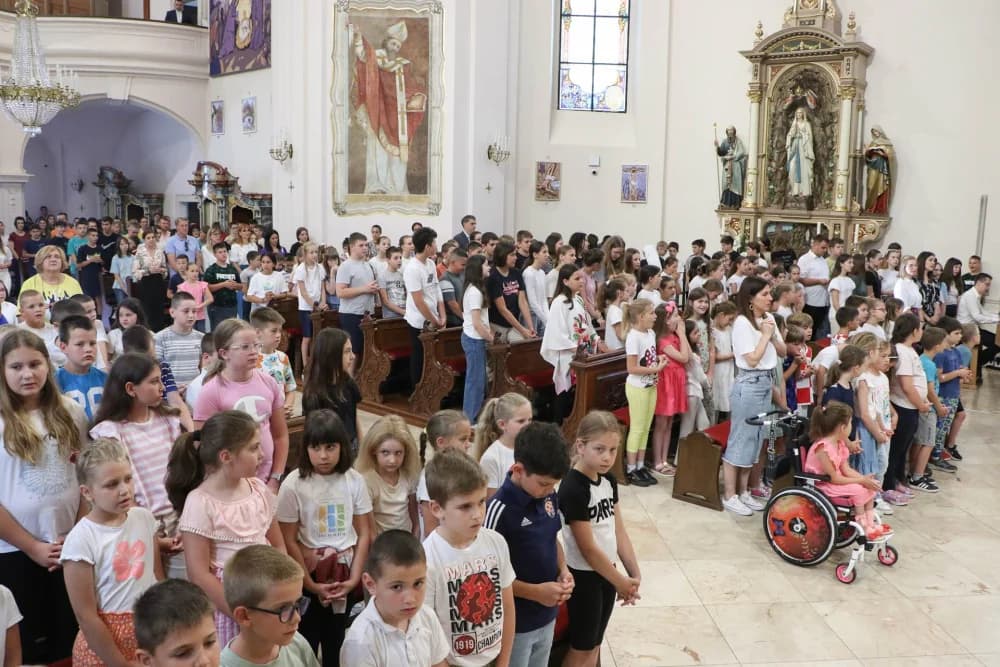 MISA ZAHVALNICA PRIGODOM ZAVRŠETKA NASTAVNE GODINE U POŽEGI
