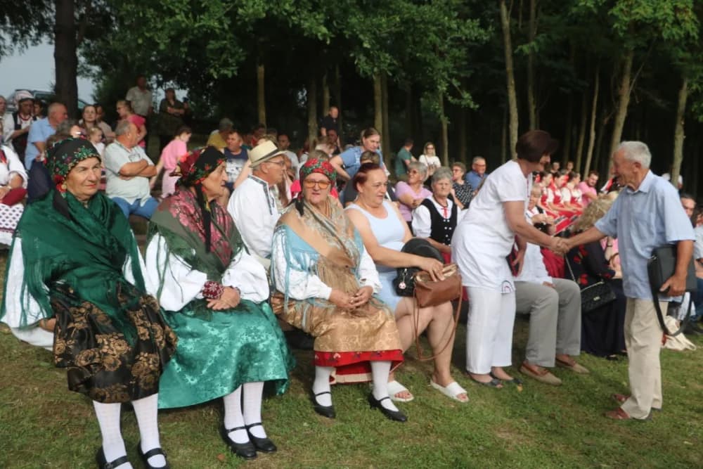 MANJINSKA PRIREDBA: Sudionike manifestacije Slovaci Slovacima kiša potjerala u rajsavački Društveni dom